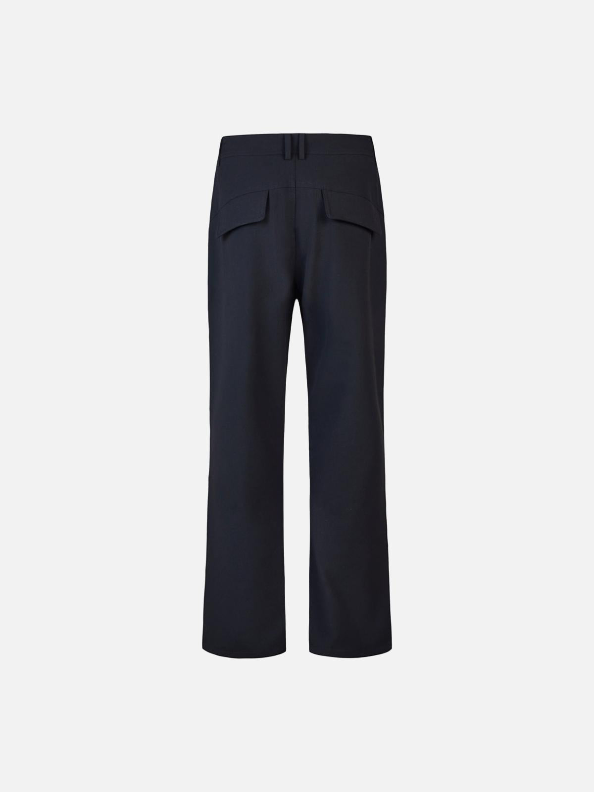 Drape Straight Pants