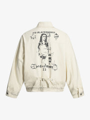 Street Hip-Hop Portrait Print Graphic Jacket