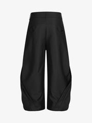 Drape Cleanfit Pleated Barrel Suit Pants