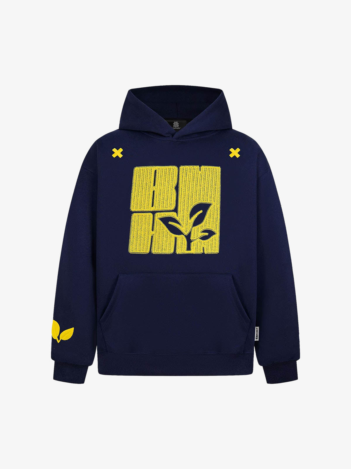 Vintage Embroidered Graphic Pattern Hoodie