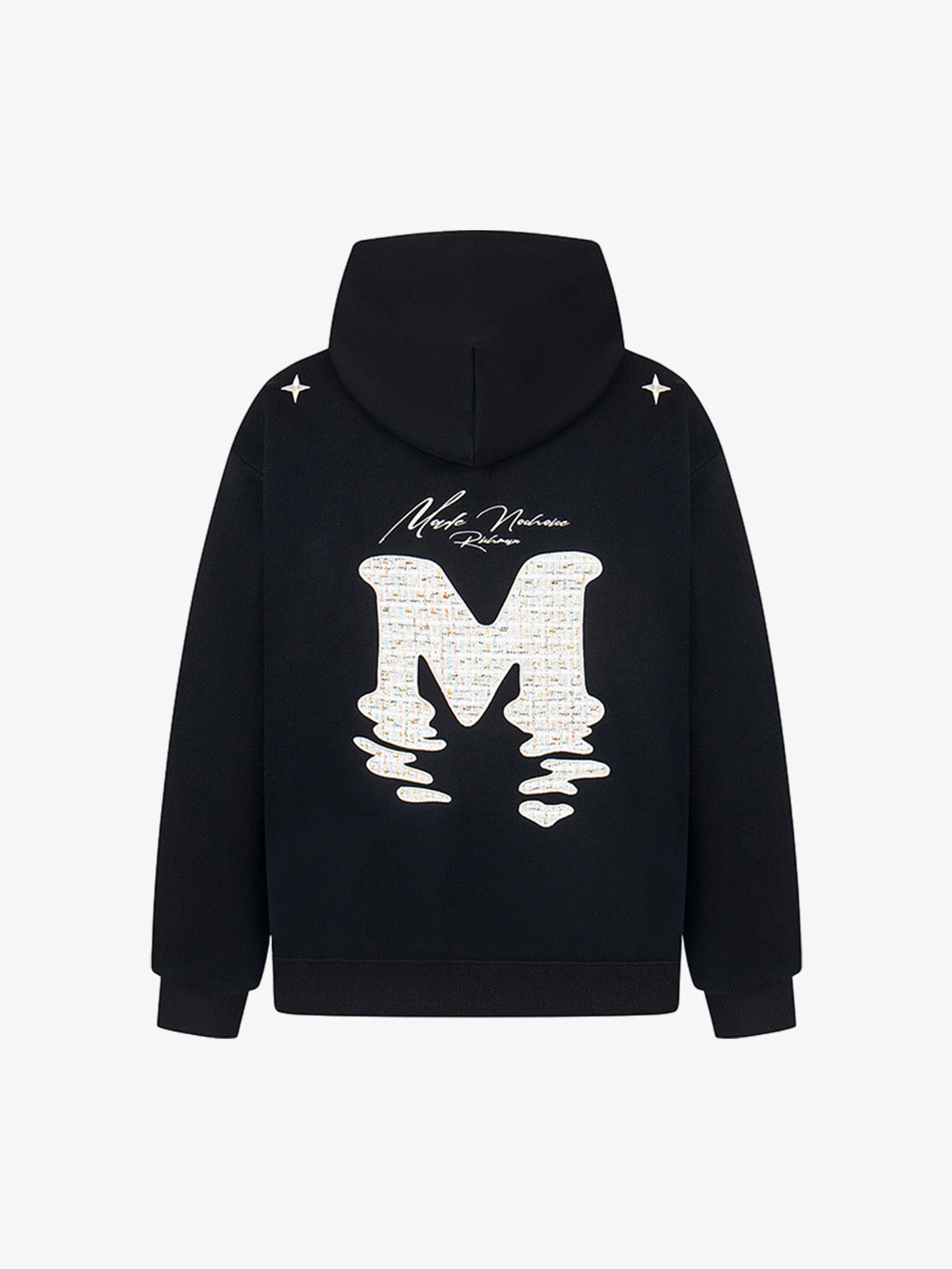 Street Letter Embroidery Simple Loose Hoodie