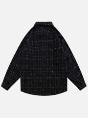 Embroidered Plaid Shirt