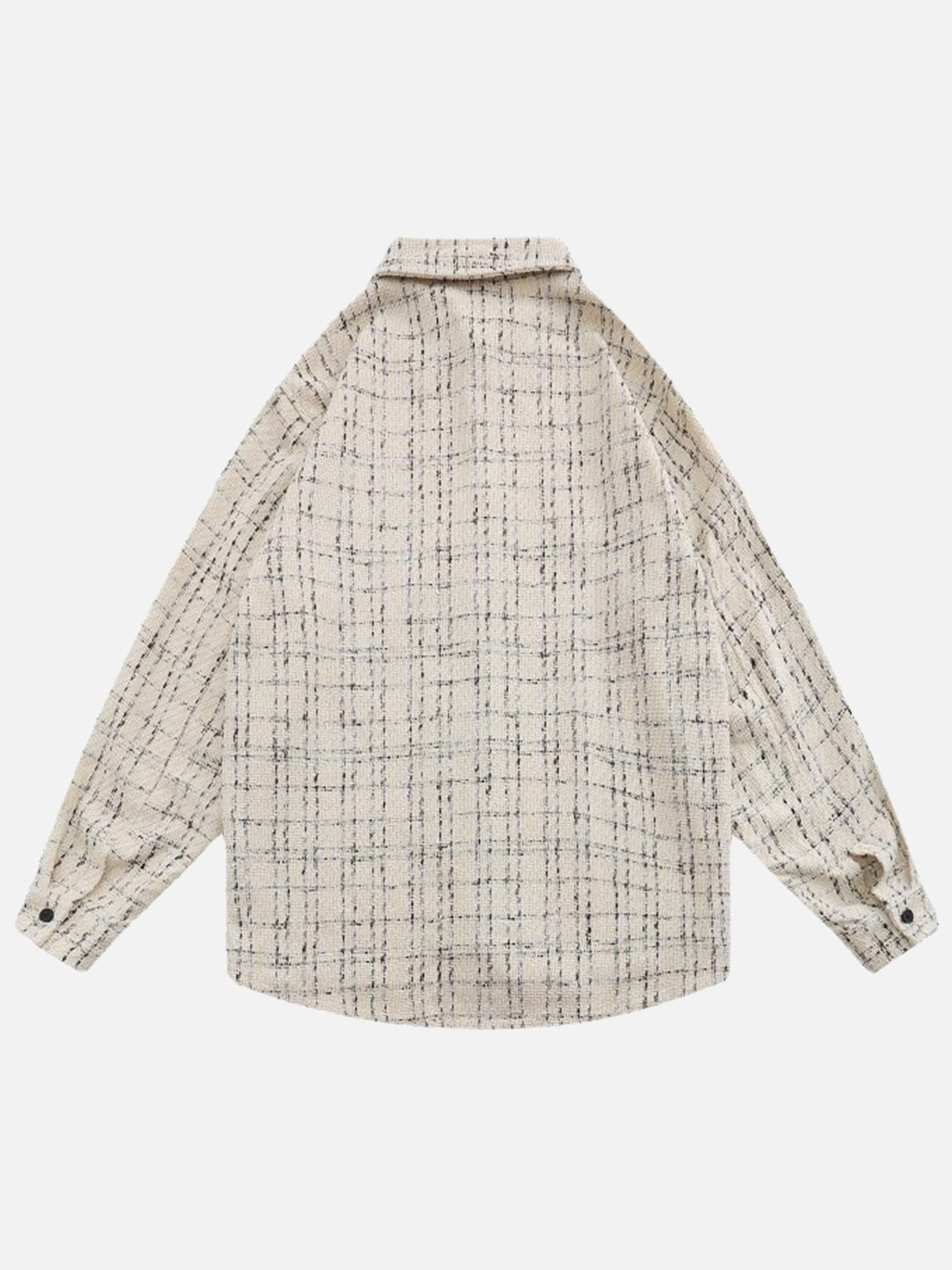 Embroidered Plaid Shirt