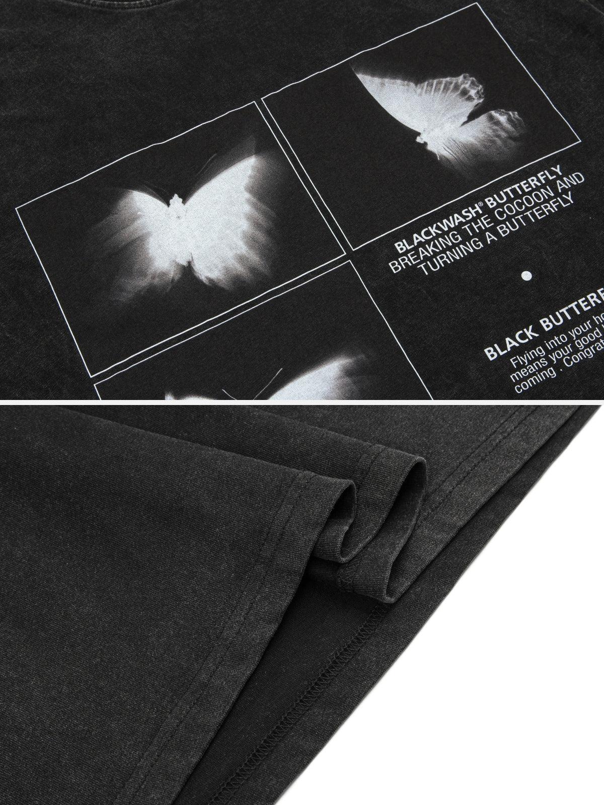 Ephemeral Wings Cinematic Butterfly Tee