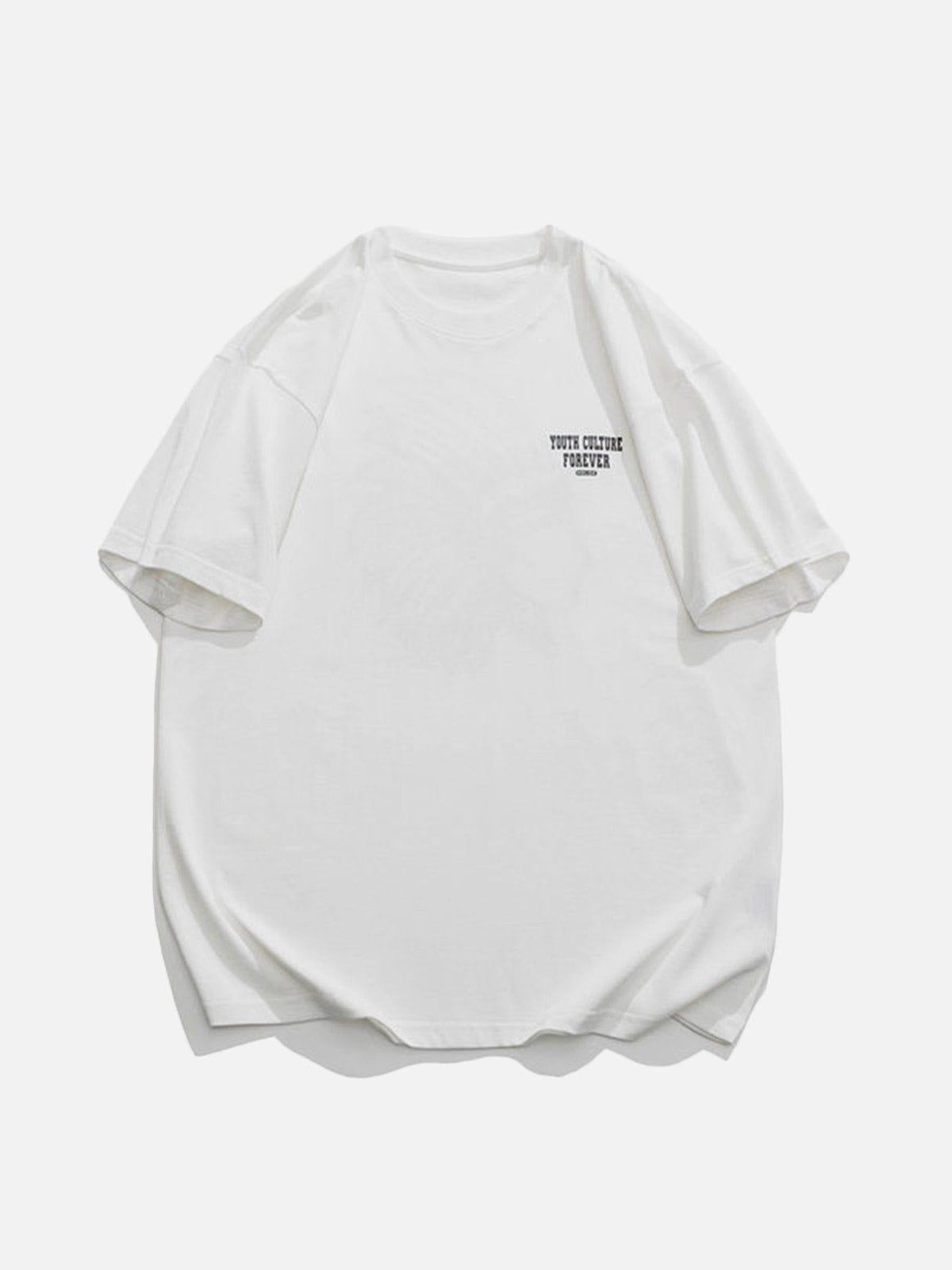 Ethnic Dress Portrait Print Tee