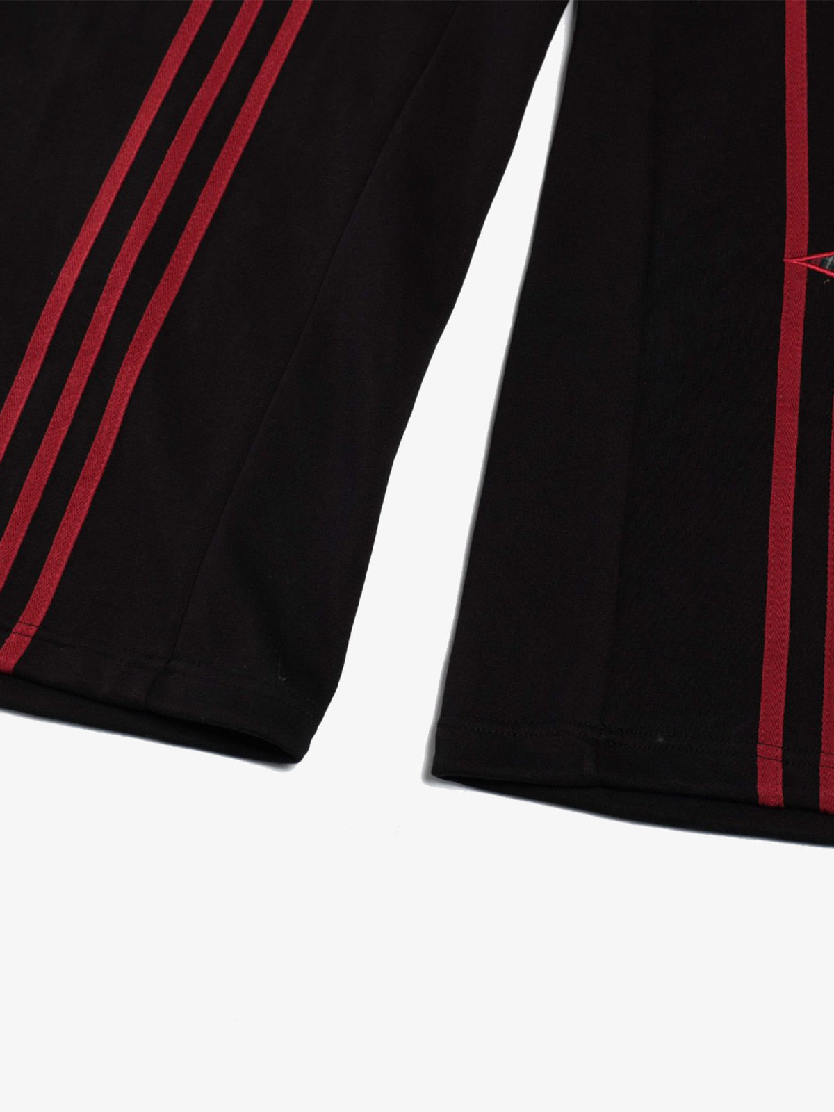 Striped Patchwork Star Embroidered Barrel Sweatpants