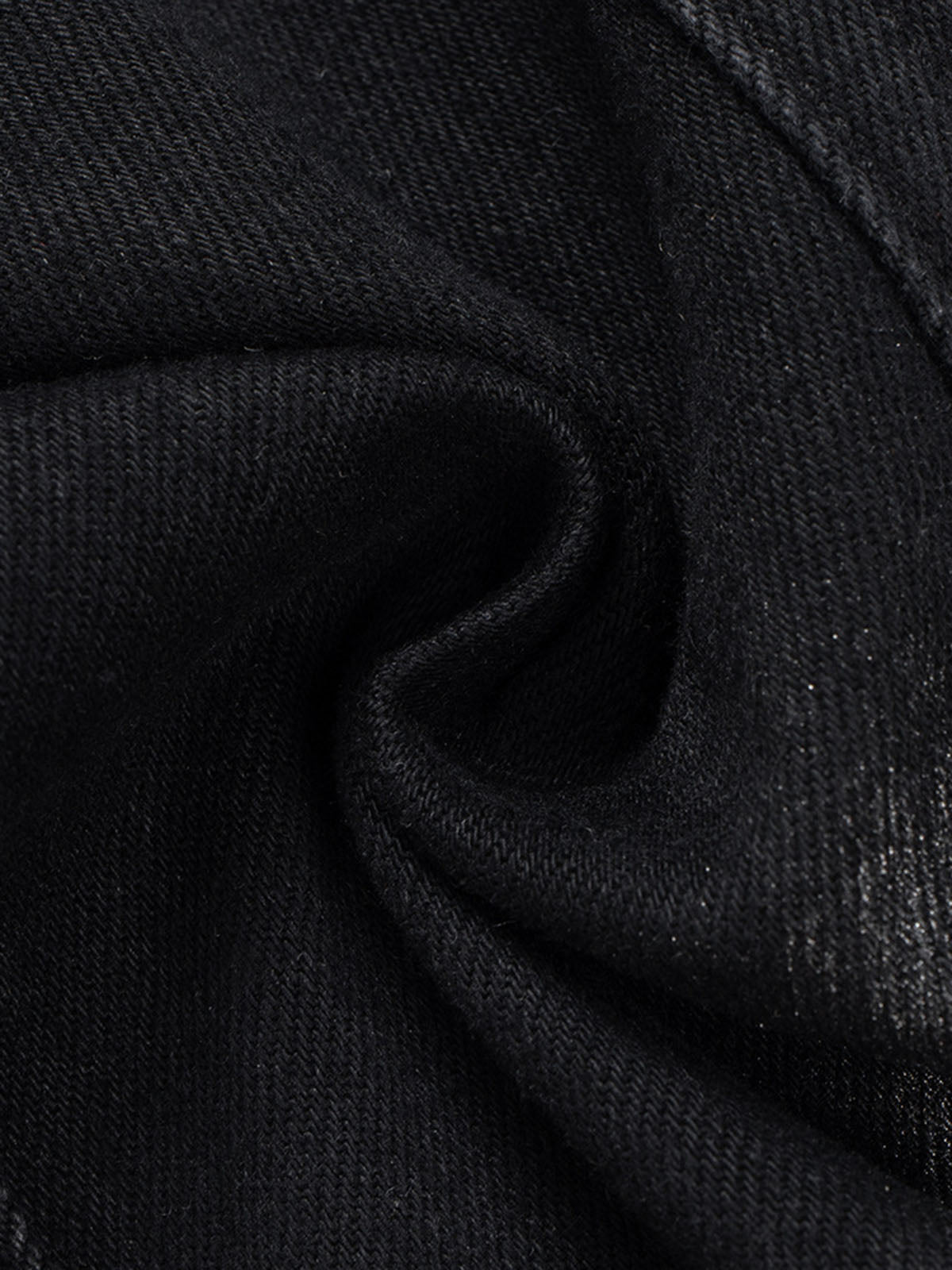 Heavily Washed Star Diamond Flared Jeans