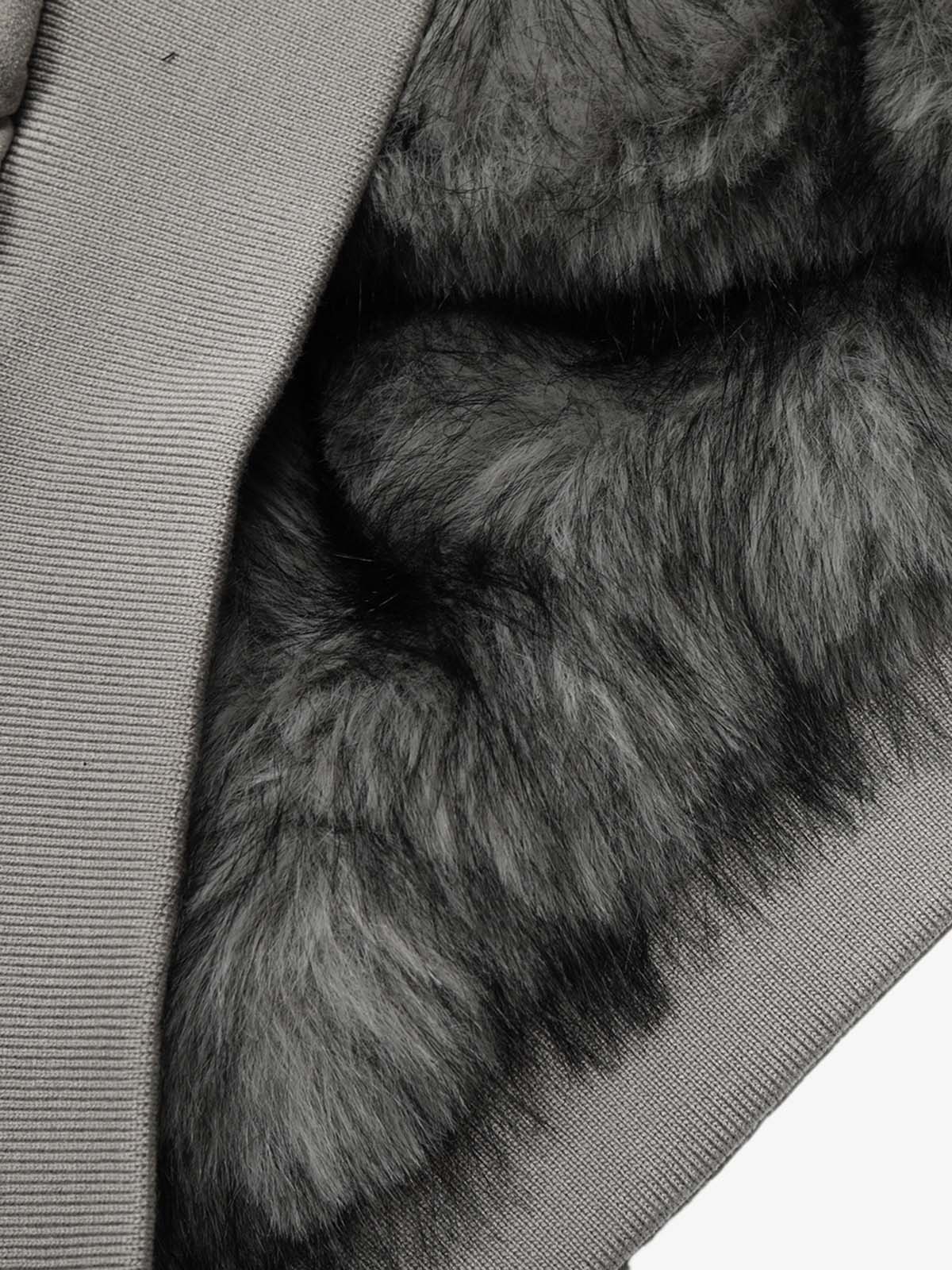 Street Fur Reversible Hooded Jacket
