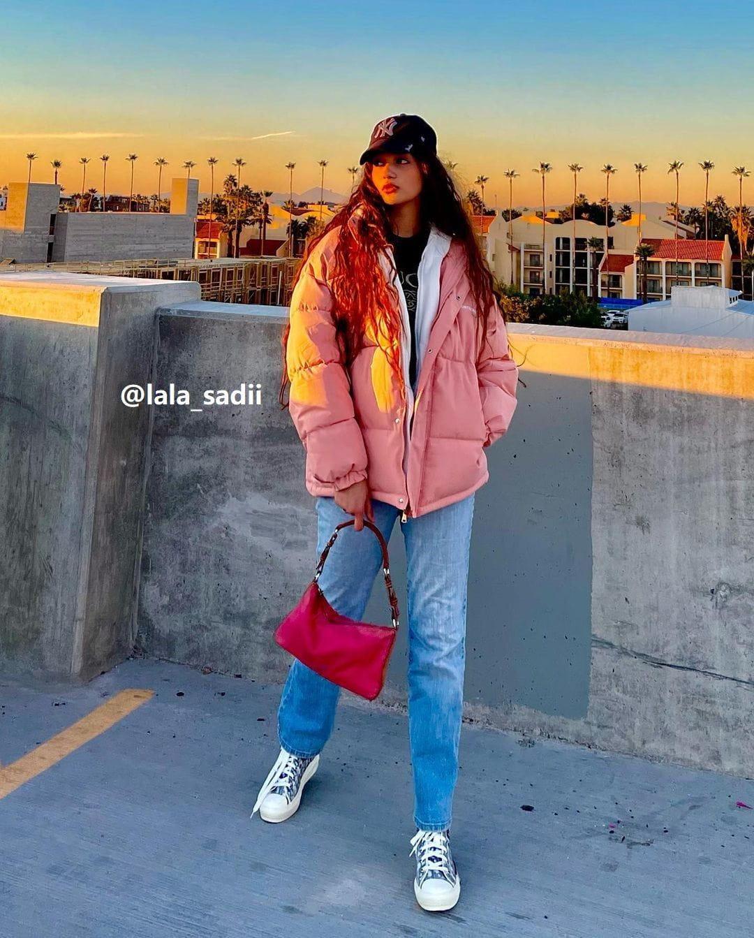 Fake Two-Piece Hooded Winter Coat