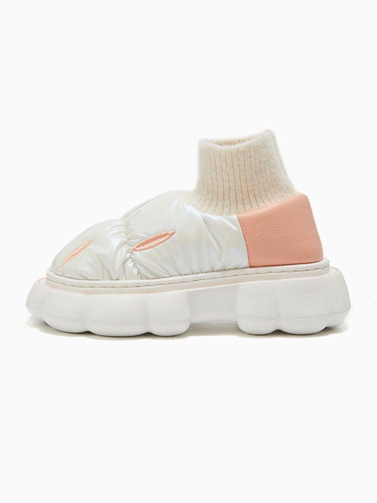 Fantastic Design Latex Cotton-Padded Shoes