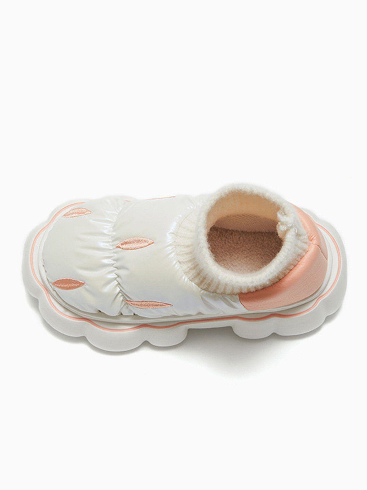 Fantastic Design Latex Cotton-Padded Shoes