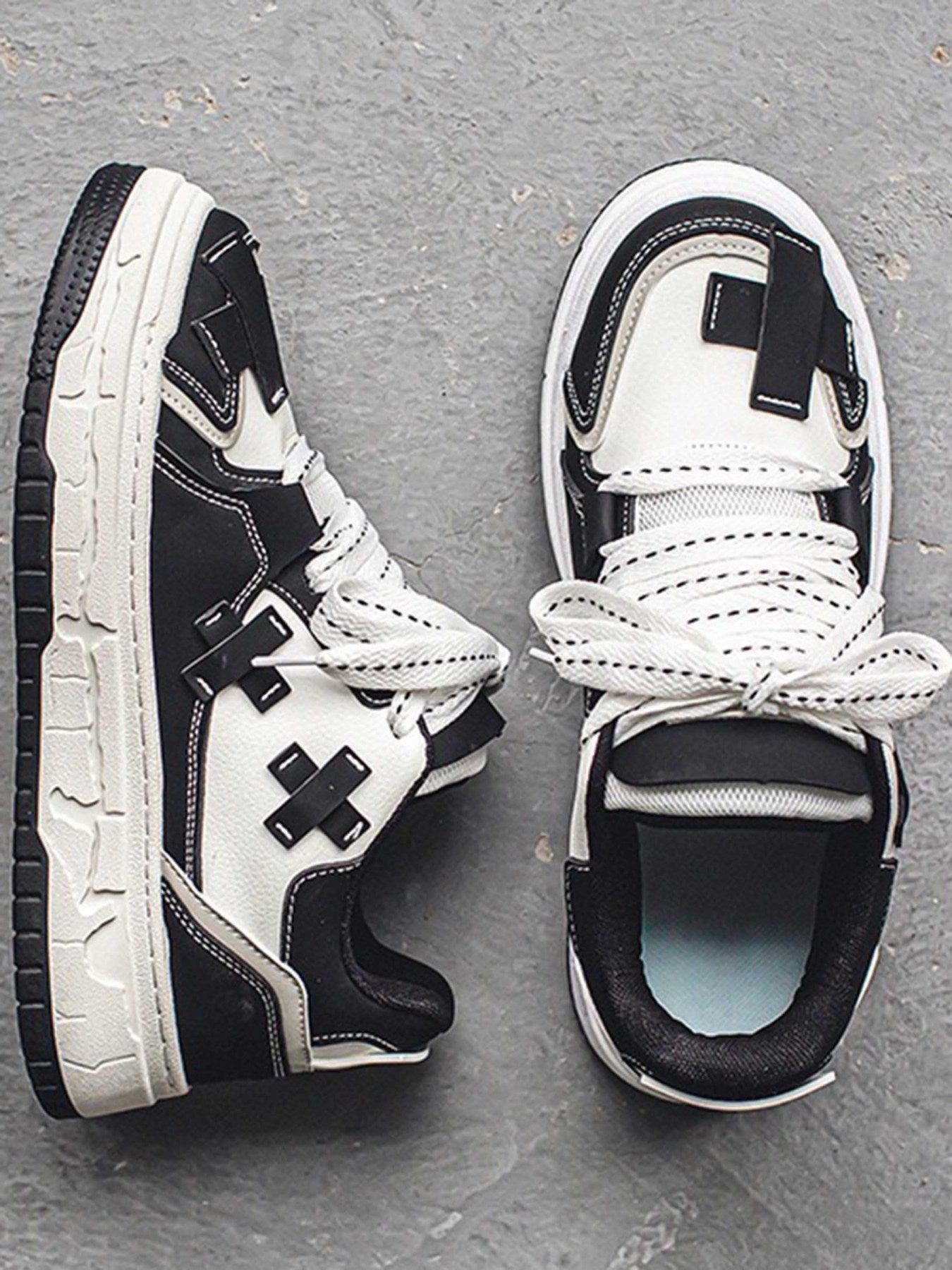 Fashionable And Versatile Thick-Soled Board Shoes