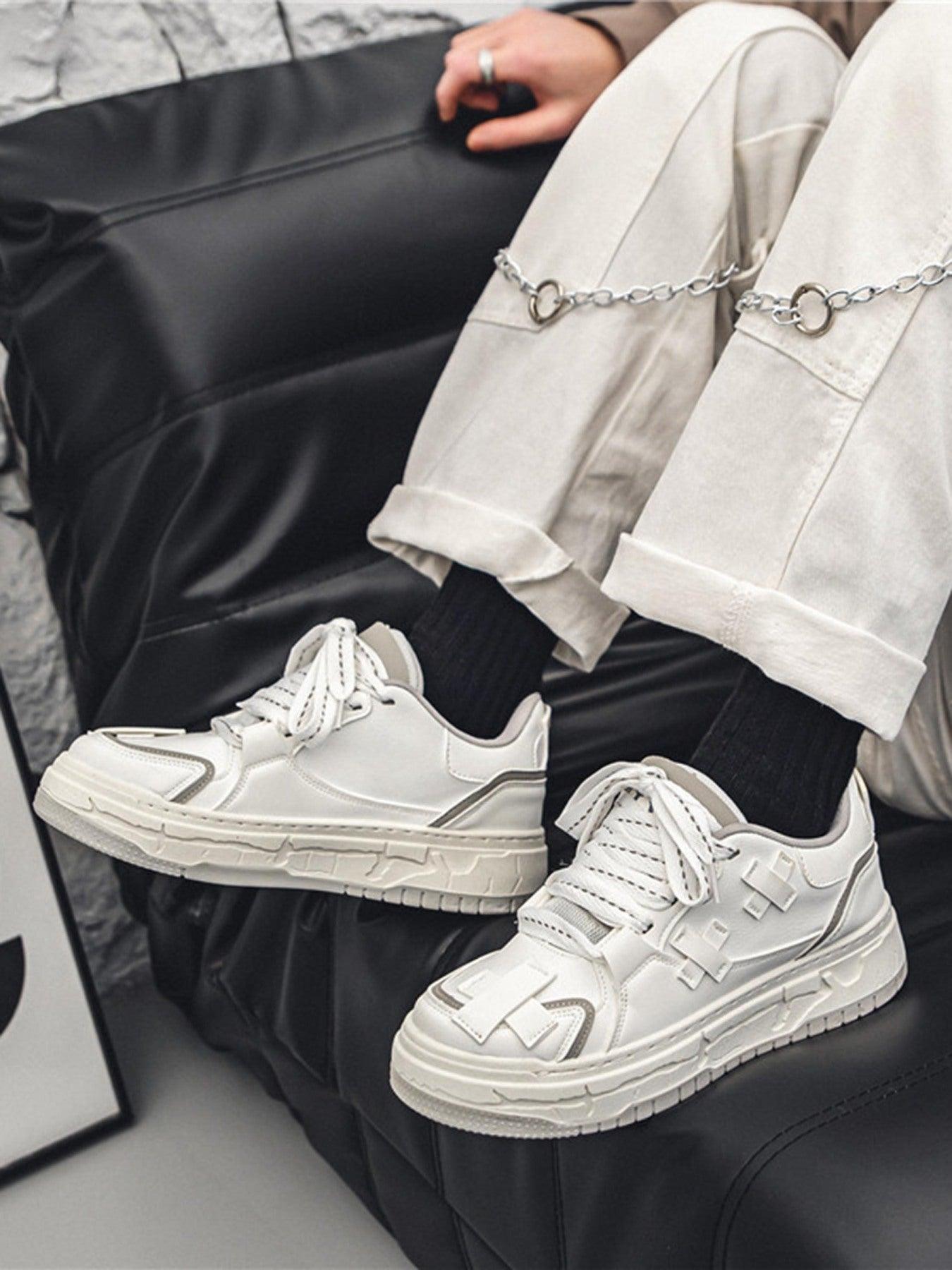 Fashionable And Versatile Thick-Soled Board Shoes