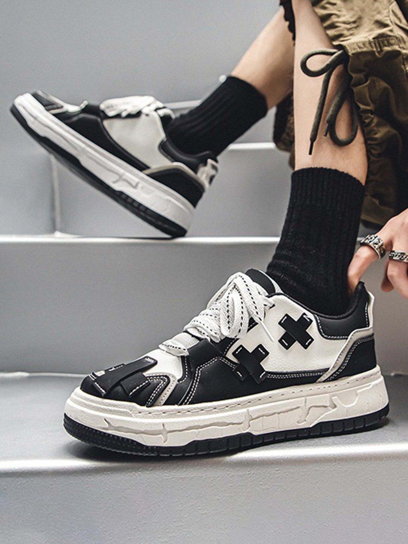 Fashionable And Versatile Thick-Soled Board Shoes