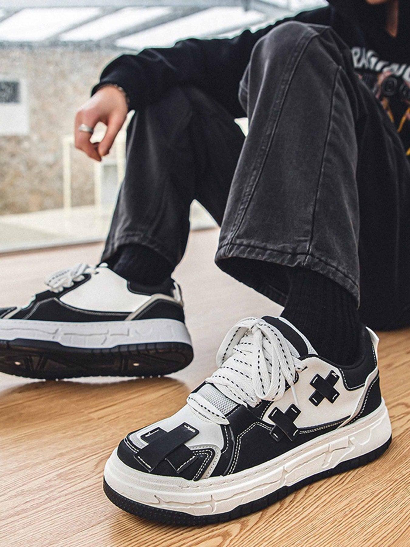 Fashionable And Versatile Thick-Soled Board Shoes