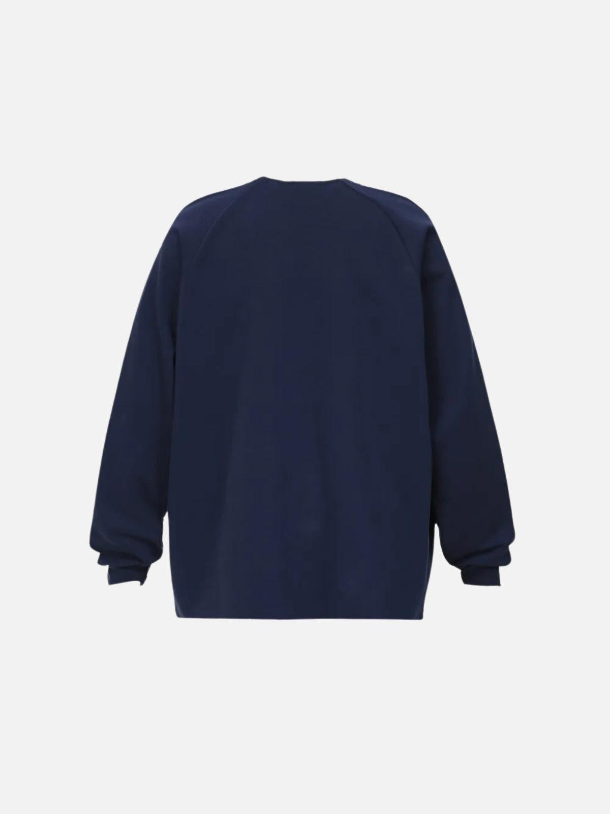 Faster Letter Print Sweatshirt