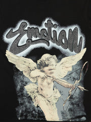 Retro Cupid Rhinestone Graphic T-Shirt