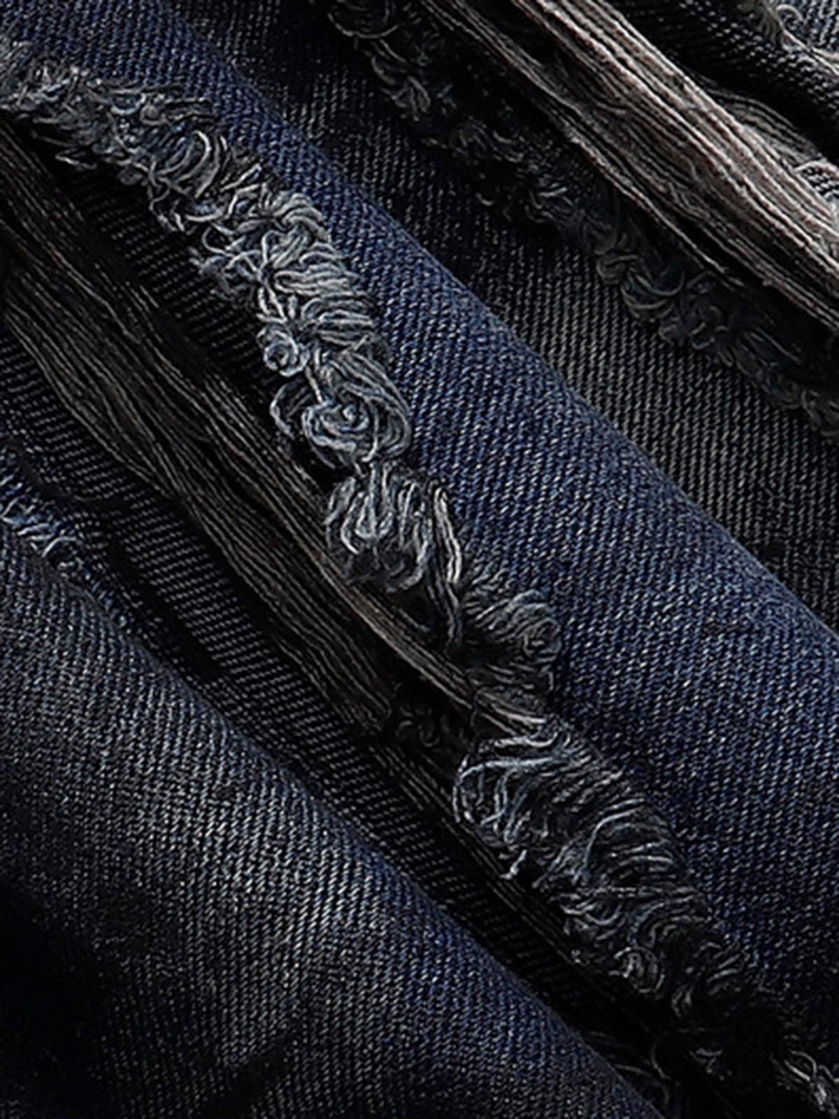 High Street Dirty Dyed Ripped Jeans