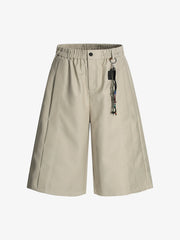 Deconstructed Drop-Effect Casual Jort