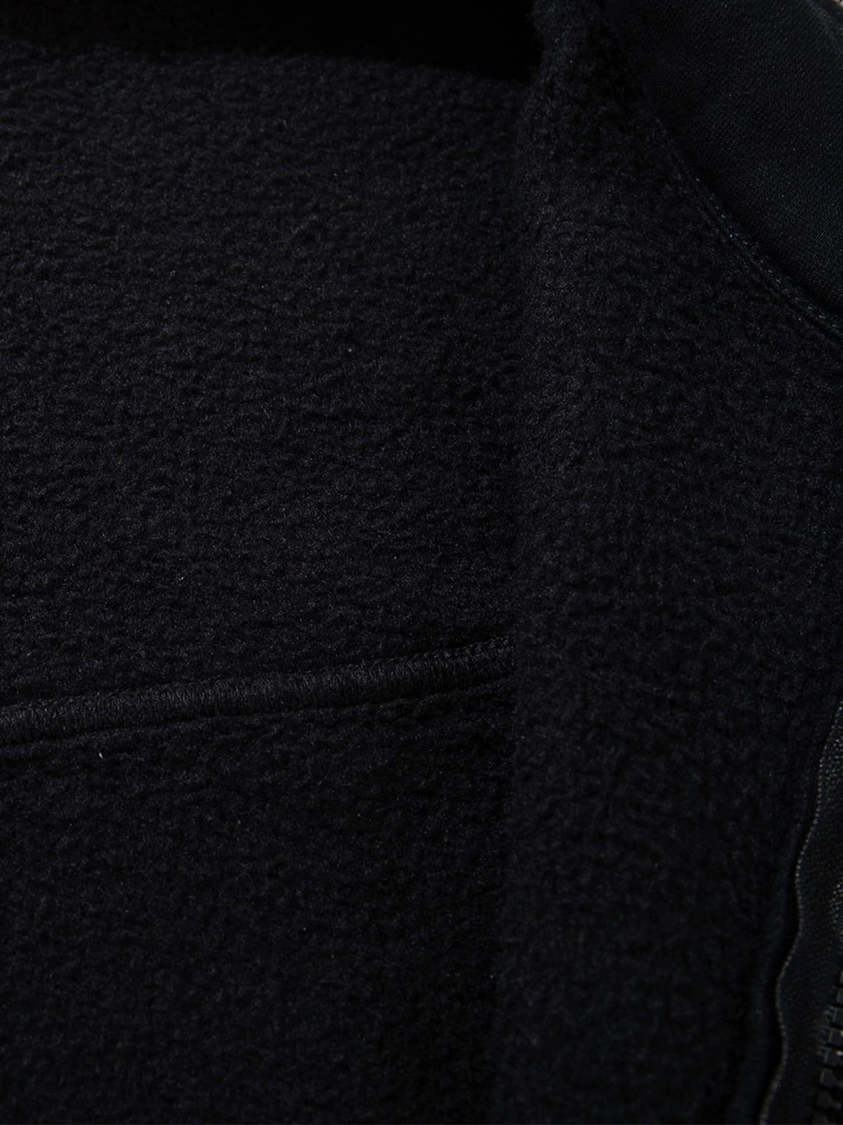 Retro Dark Skull Cross Print Lapel Zipper Jacket
