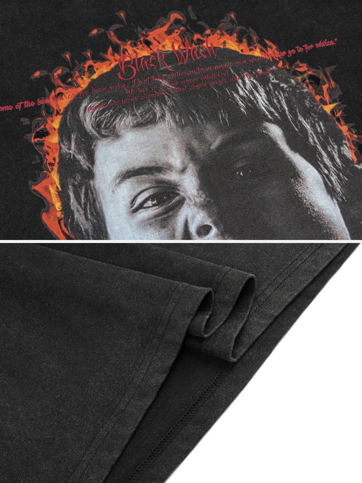 Fiery Scream Vintage Wash Tee