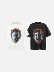 Fiery Scream Vintage Wash Tee
