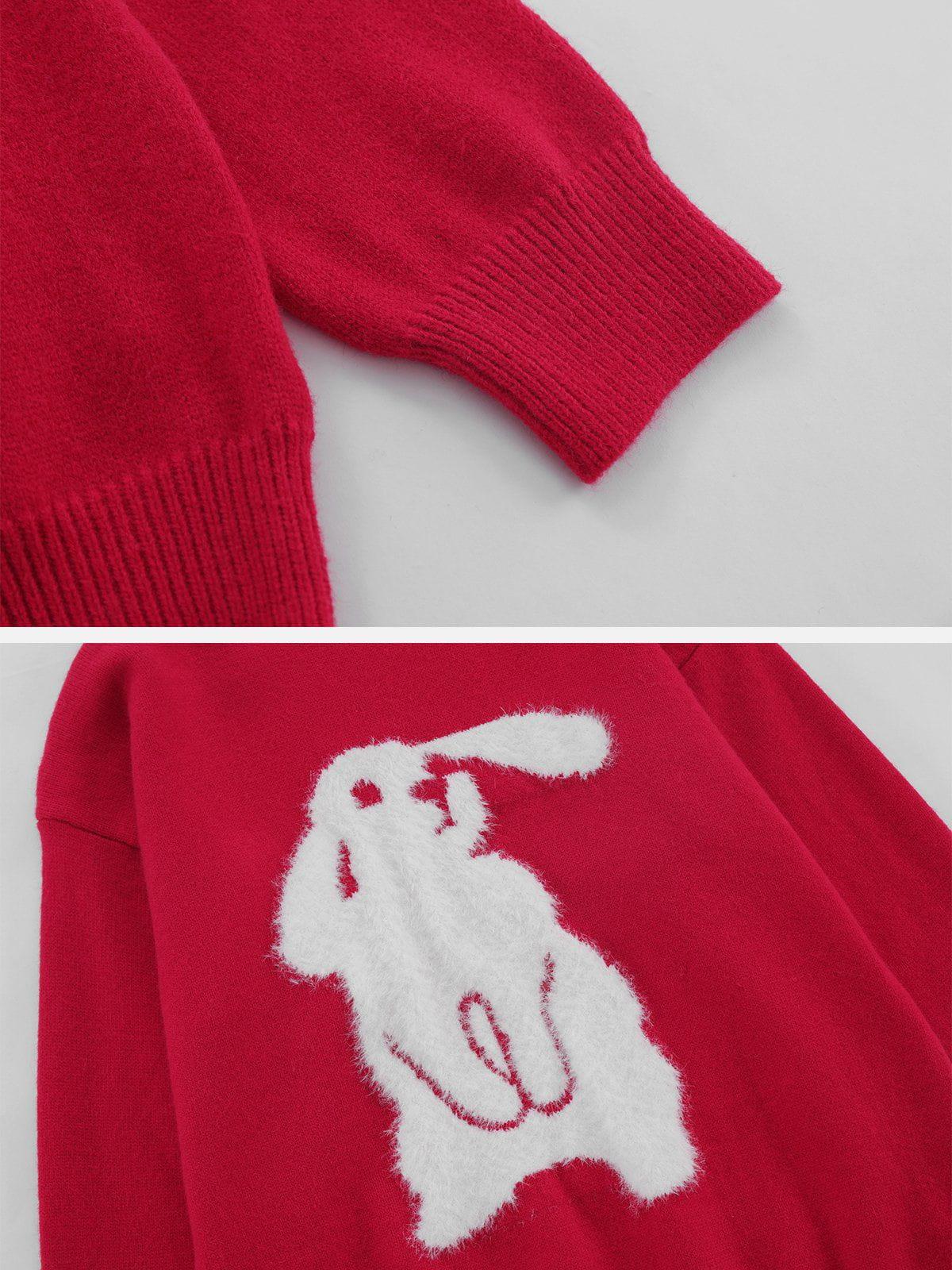 Flocking Bunny Sweater