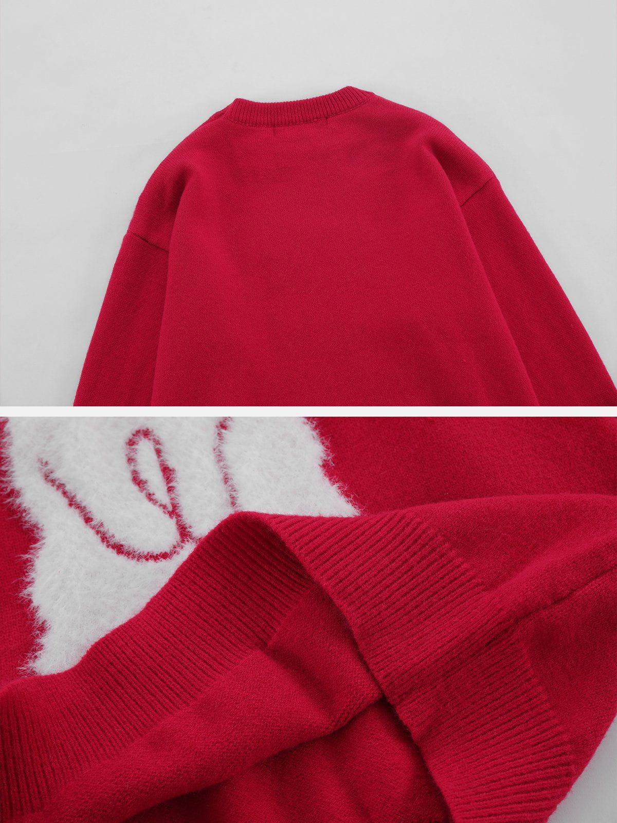 Flocking Bunny Sweater