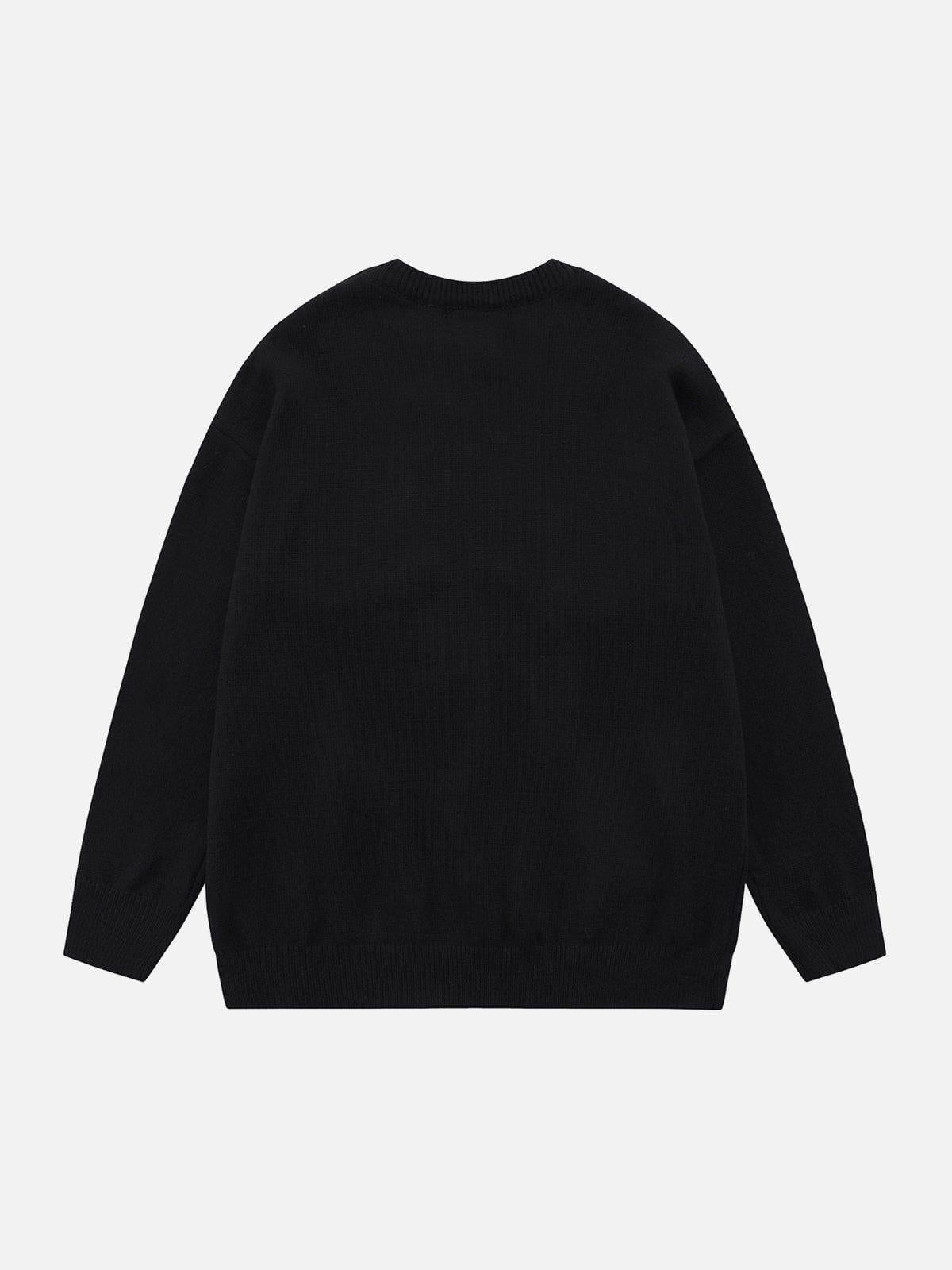 Flocking Ghost Sweater