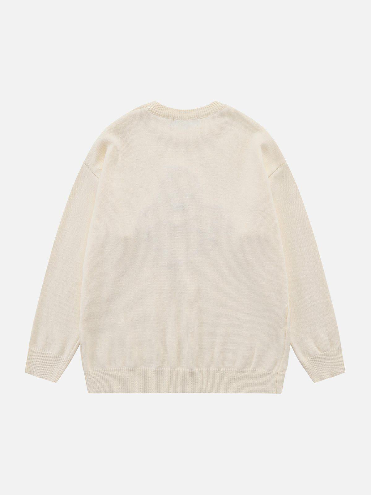 Flocking Ghost Sweater