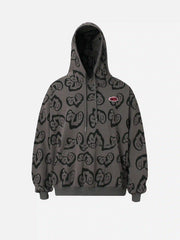 Foam Heart Hoodie