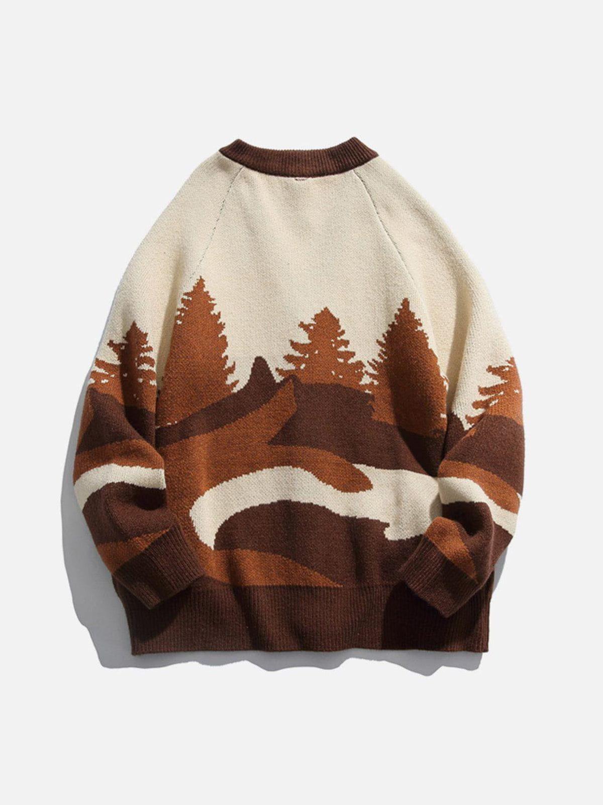 Forest Sunrise Cardigan