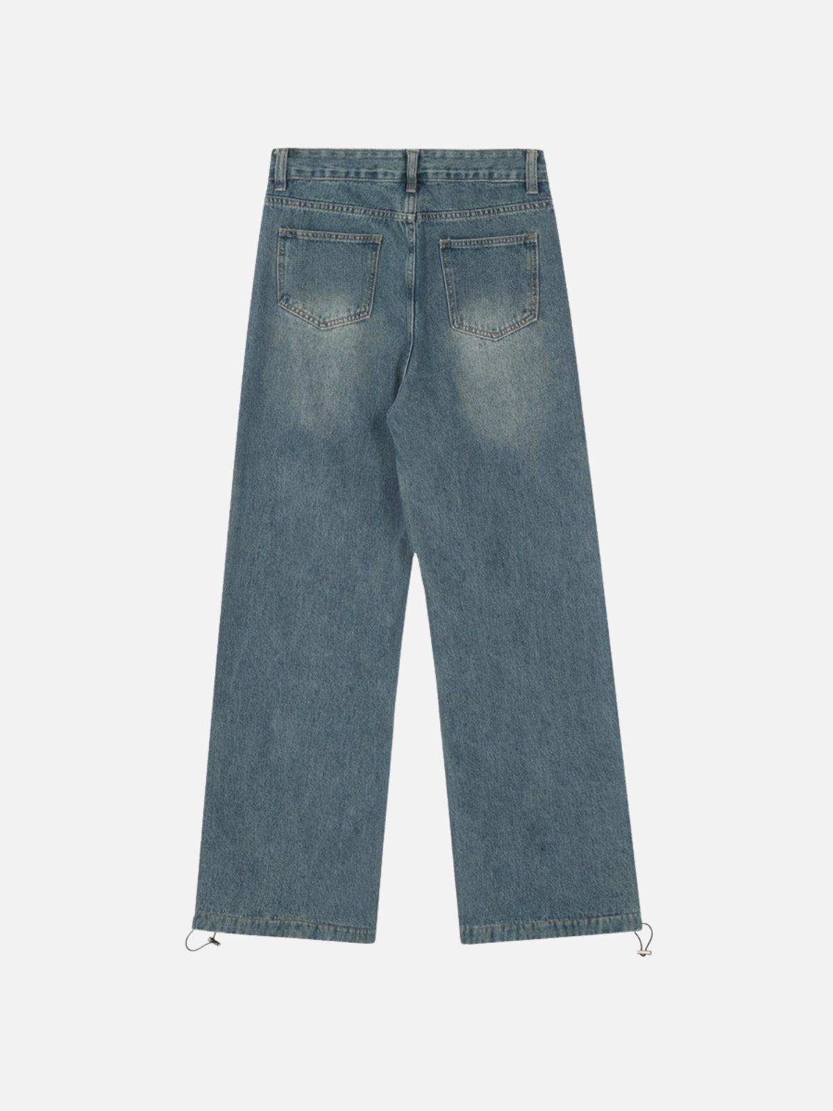 Fringe Bow Jeans