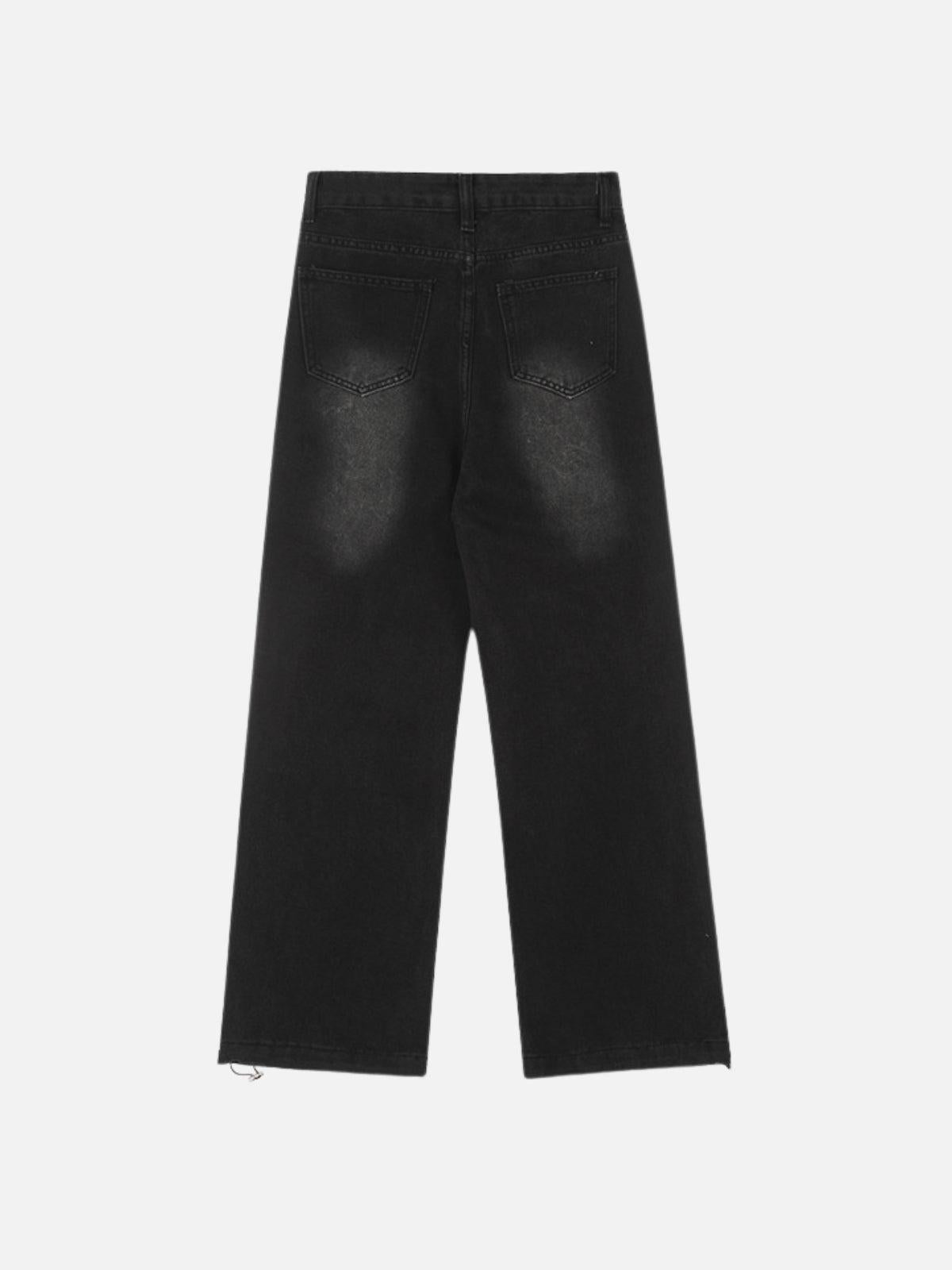 Fringe Bow Jeans