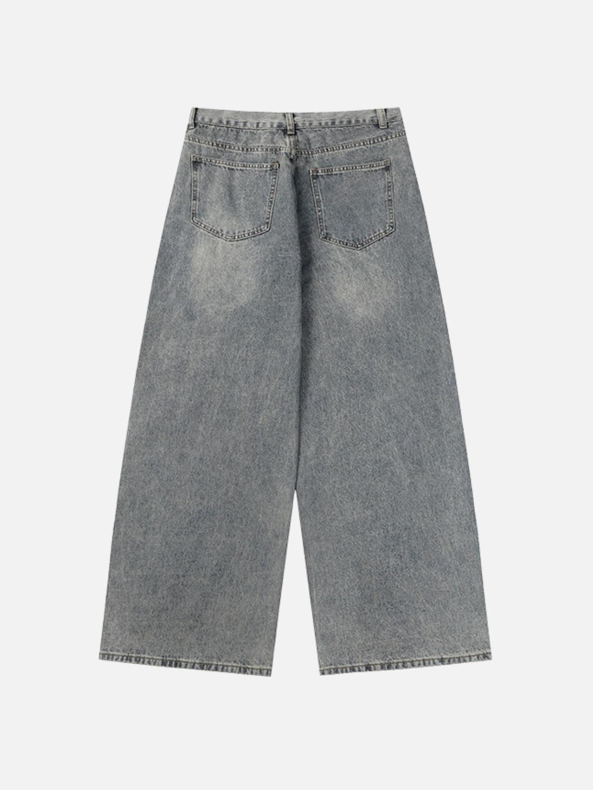 Fringe Star Loose Jeans