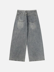 Fringe Star Loose Jeans