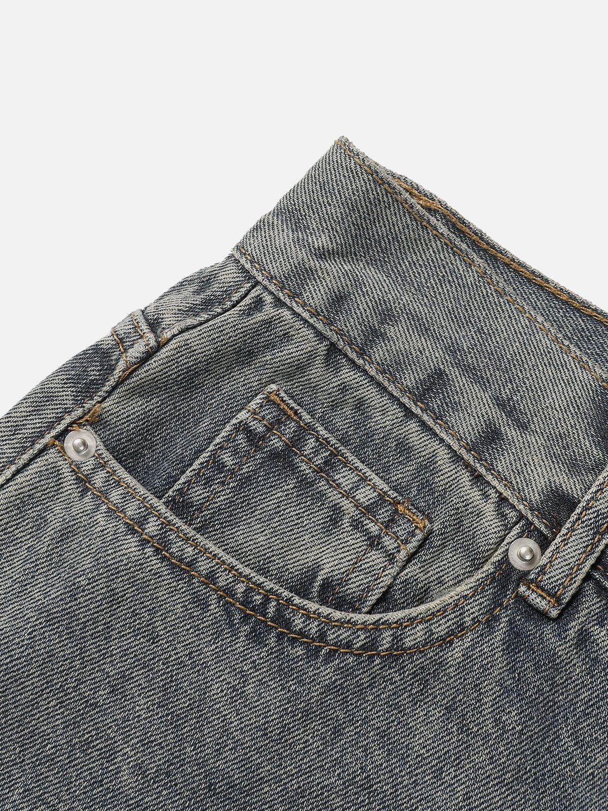 Fringe Star Loose Jeans