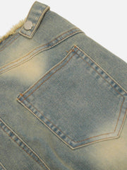 Fringe Waist Jeans