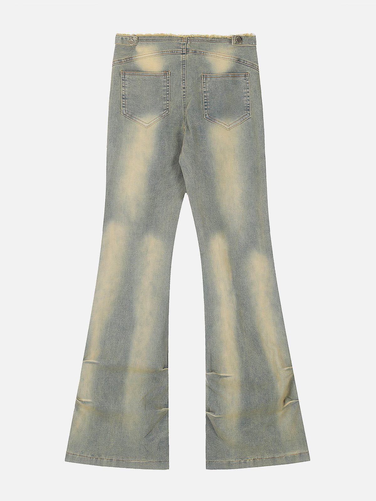 Fringe Waist Jeans