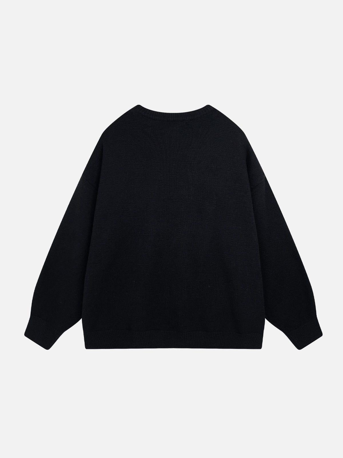 Fun Embroidery Sweater