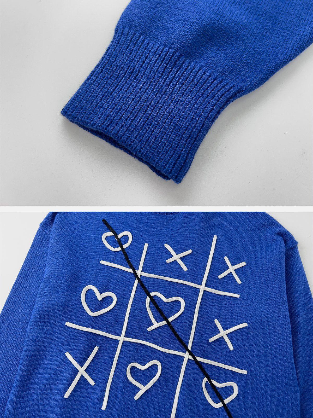 Fun Embroidery Sweater