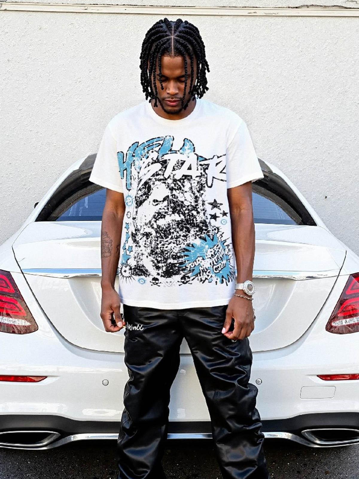 Fun Protrait Graphic T-Shirt