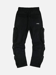 Functional Wind Zipper Multi-Pocket Work Pants