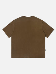 Fuzzy Graffiti Print Tee