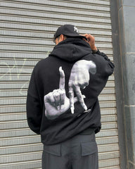 Gesture Print Hoodie