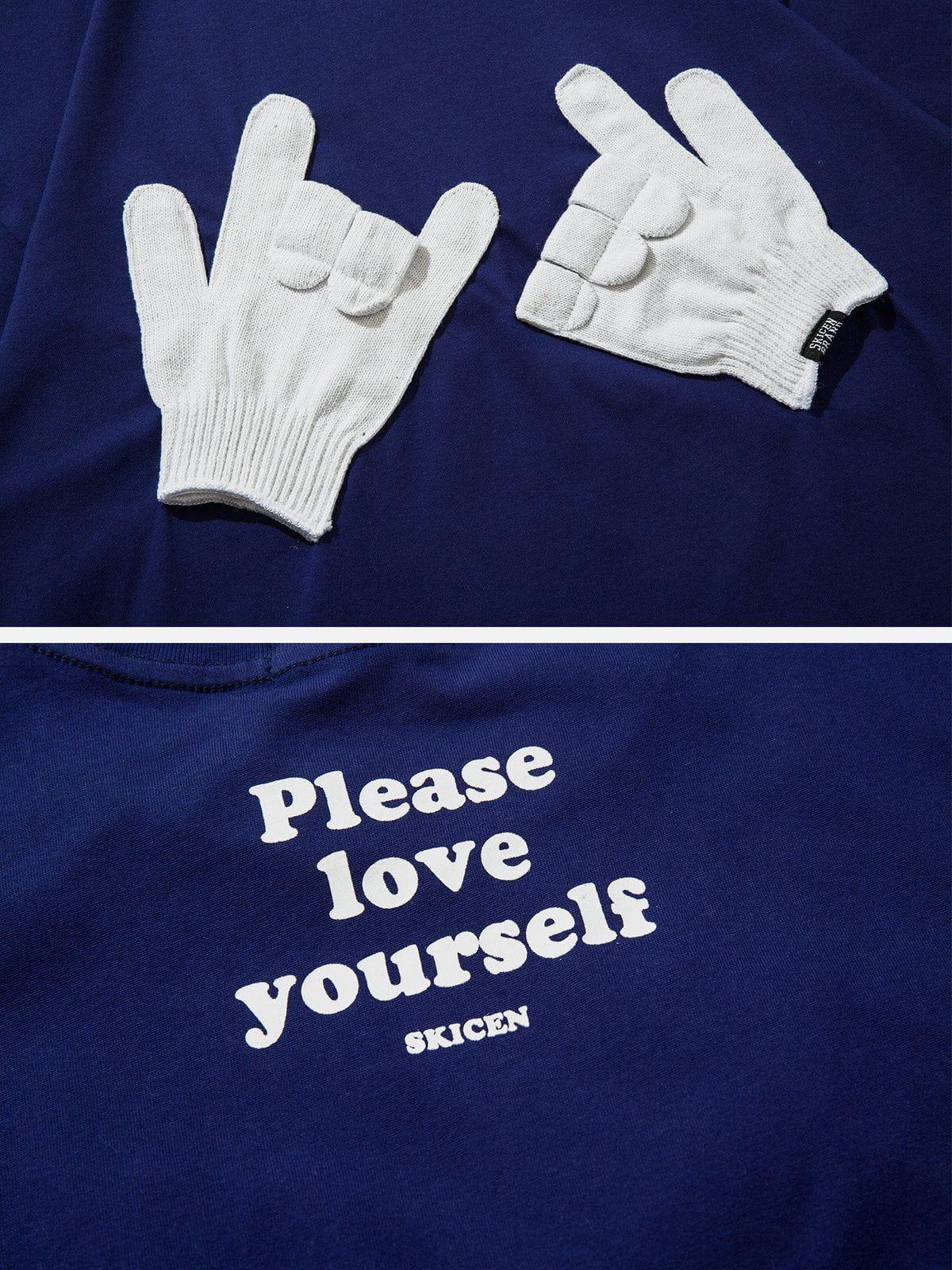 Gloves Gestures Graphic Tee