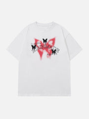 Gradient Butterflies Graphic Tee