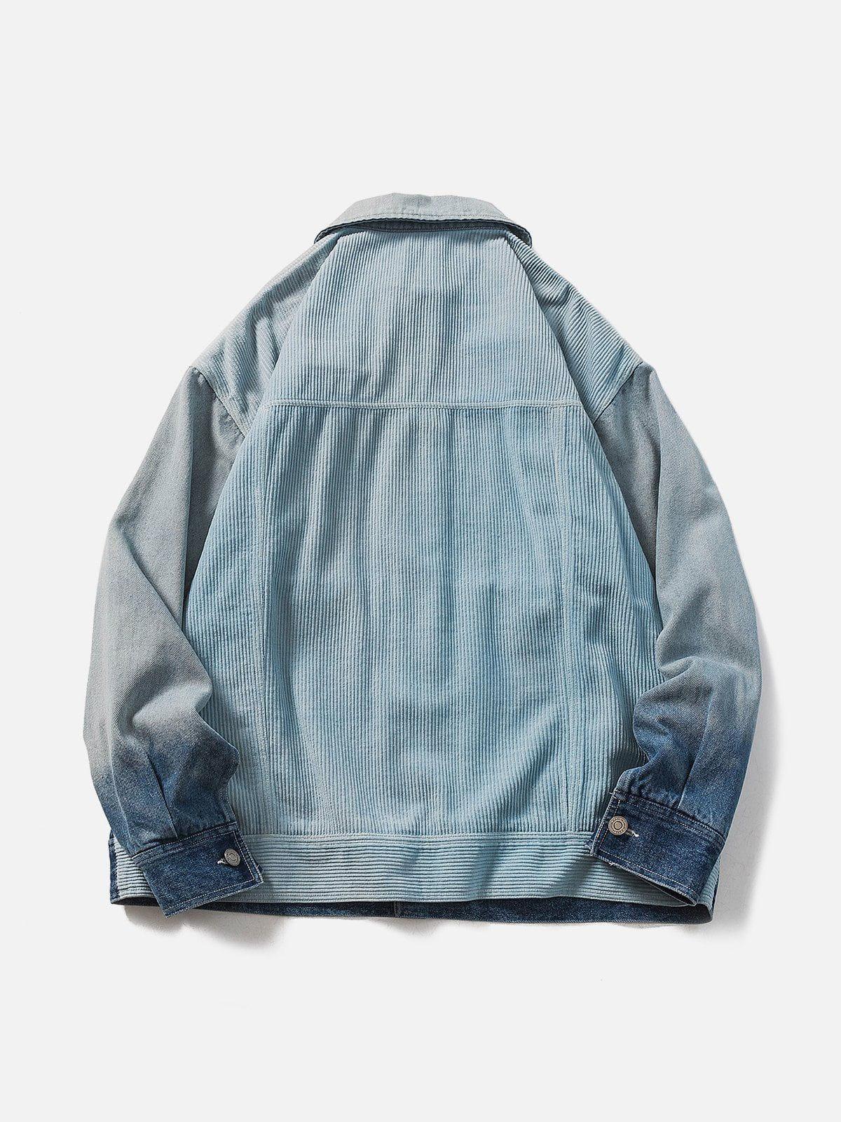 Gradient Denim Jacket
