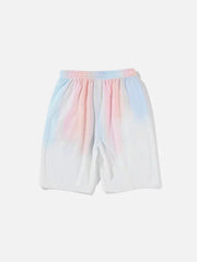Gradient Drawstring Shorts