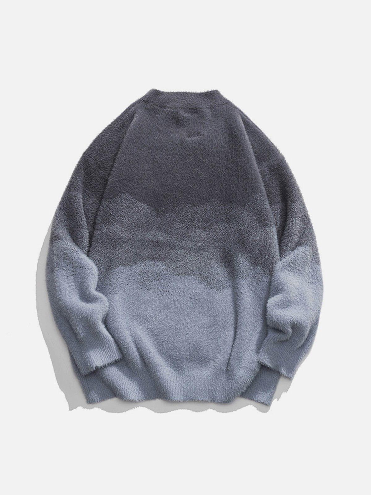 Gradient Knit Sweater